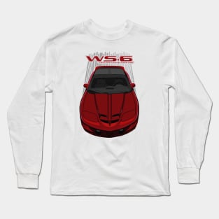 Pontiac Trans Am WS6 4thgen - Maple Red Long Sleeve T-Shirt